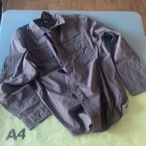 APT.9 Charcoal Dress Shirt